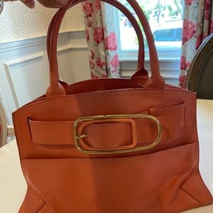 Furla Pink / Salmon handbag. Great condition.